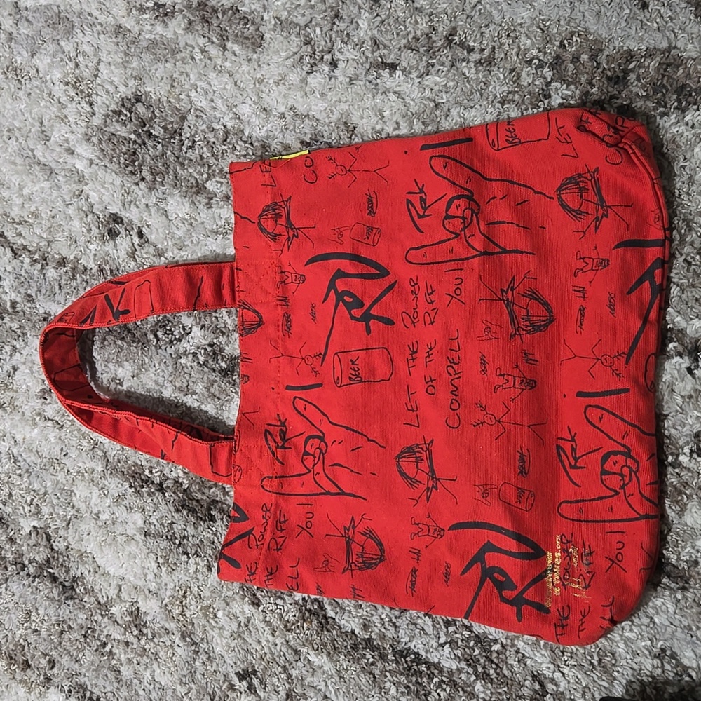 Whatever It Takes Bullet For My Valentine red tote